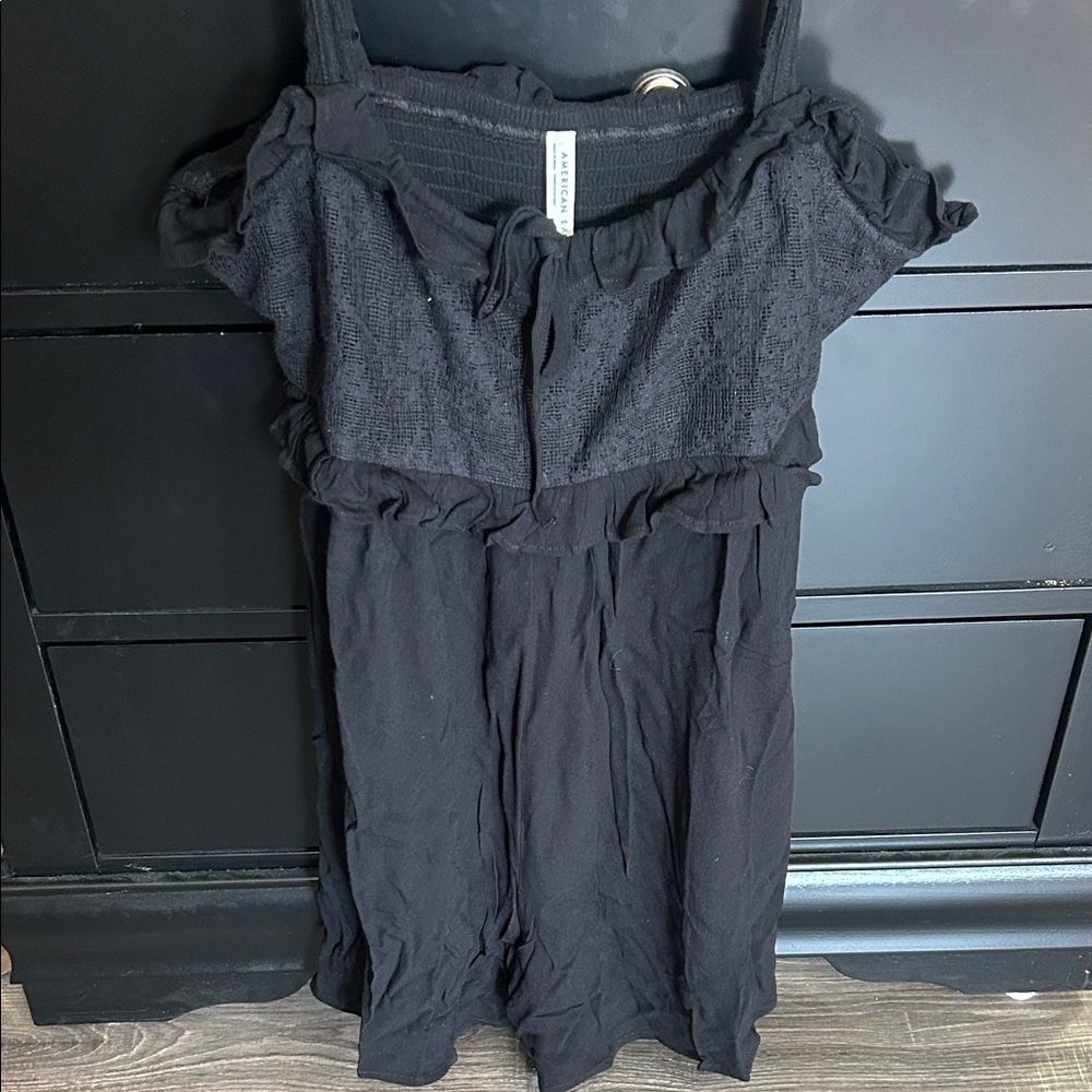 American Eagle Outfitters Black Romper